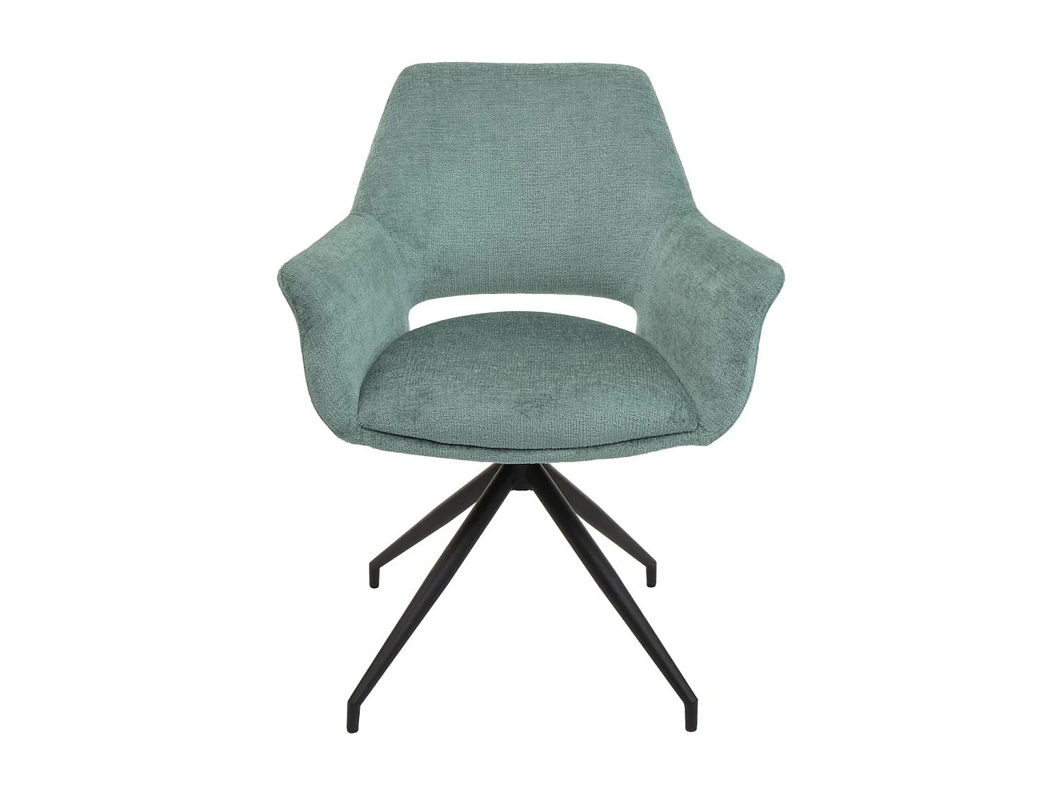 Set van 6 eetkamerstoelen MCW-M53,  grijs-blauw