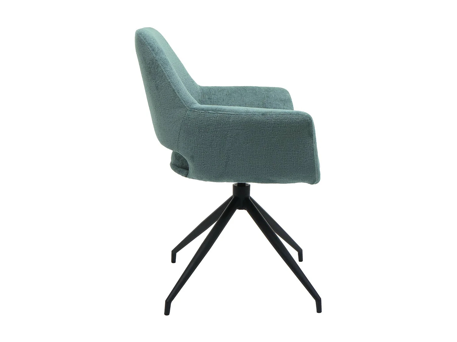 Set van 6 eetkamerstoelen MCW-M53,  grijs-blauw