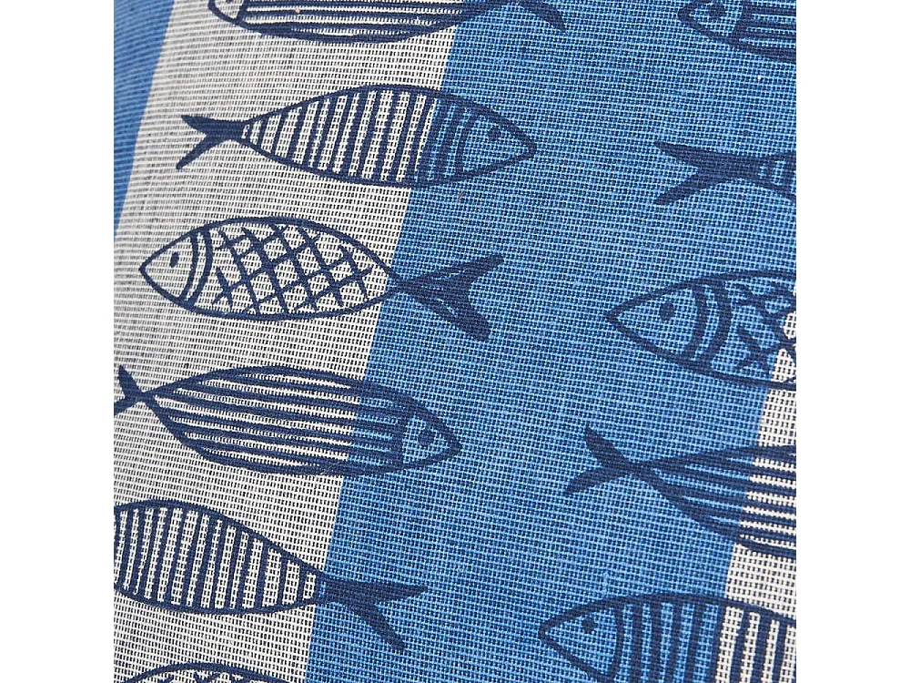 Coussin en coton Sea 45 x 45 cm Poissons
