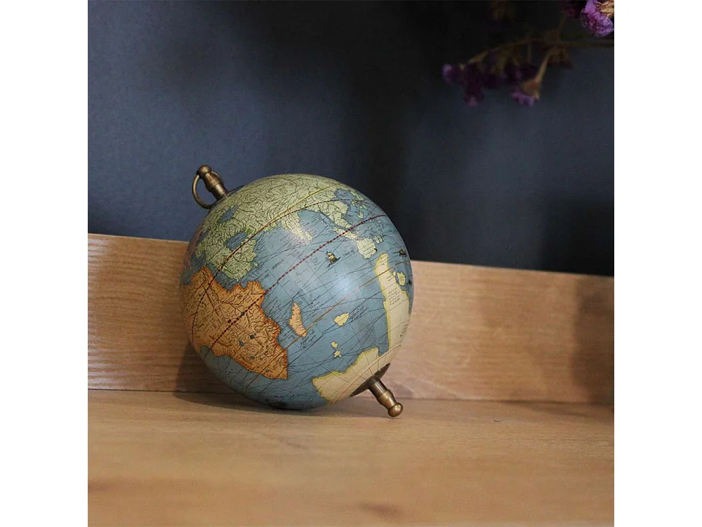 Globe terrestre à suspendre 10 cm