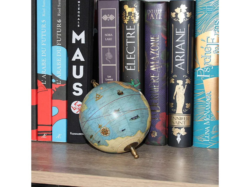 Globe terrestre à suspendre 10 cm