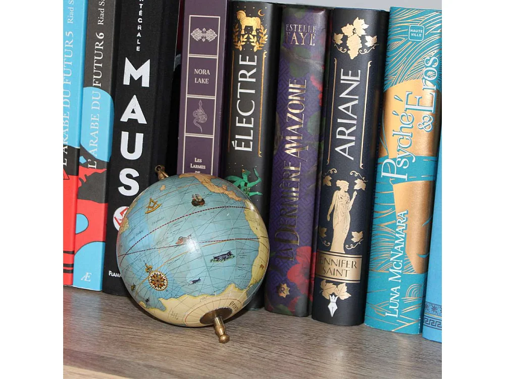 Globe terrestre à suspendre 10 cm