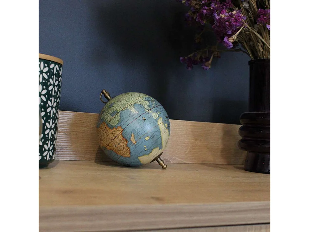 Globe terrestre à suspendre 10 cm