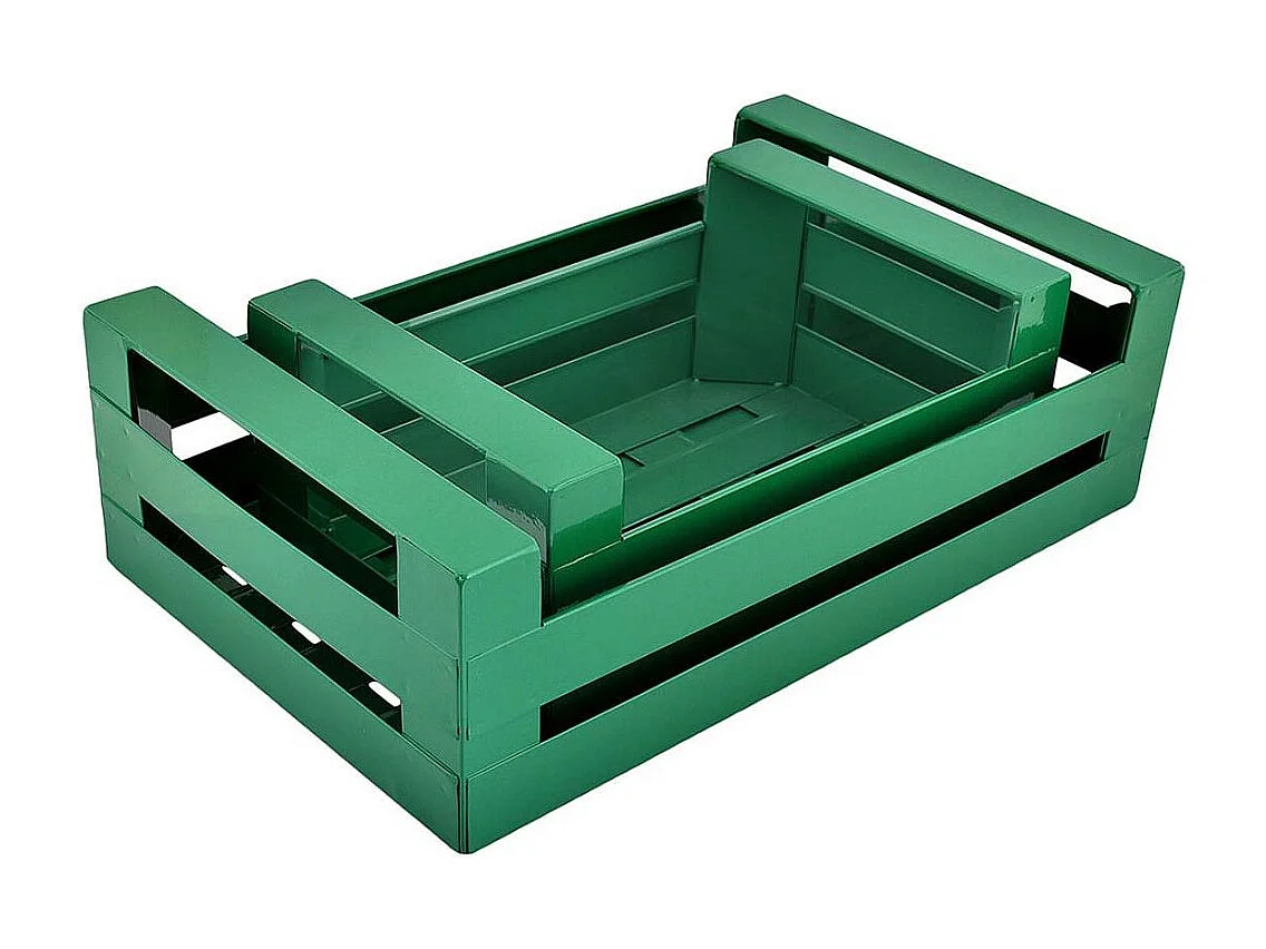 Cagette en métal coloré (Lot de 2)