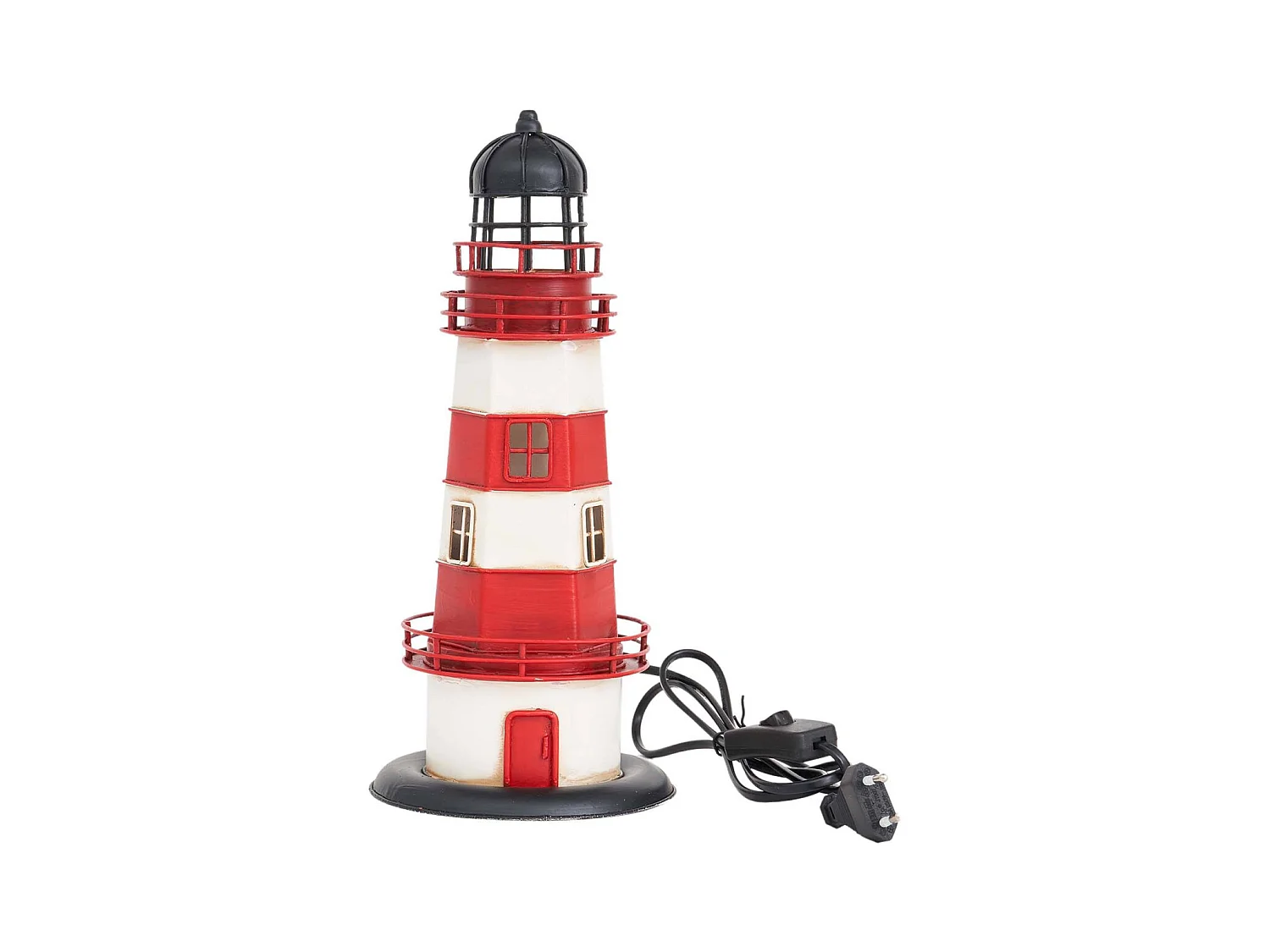 Phare en métal à led 32 cm Modèle 3