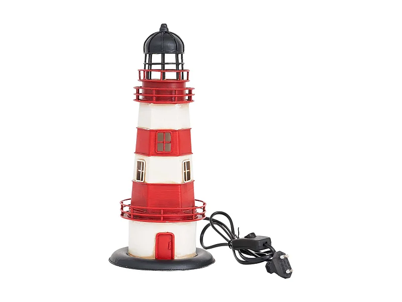 Phare en métal à led 32 cm Modèle 3