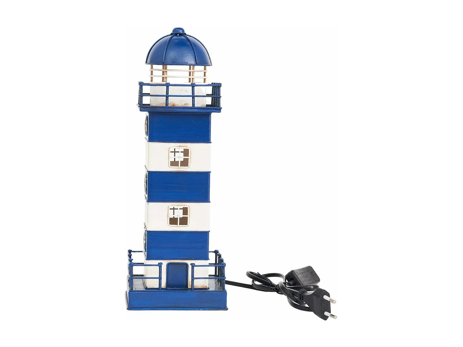 Phare en métal à led 32 cm Modèle 2