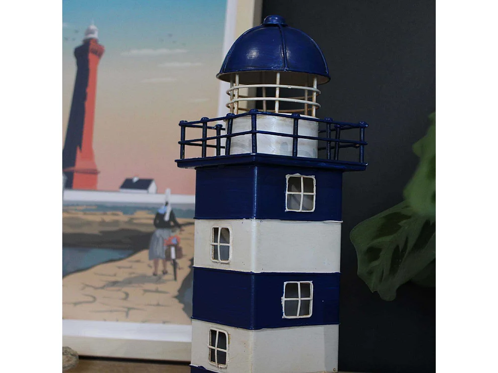 Phare en métal à led 32 cm Modèle 2