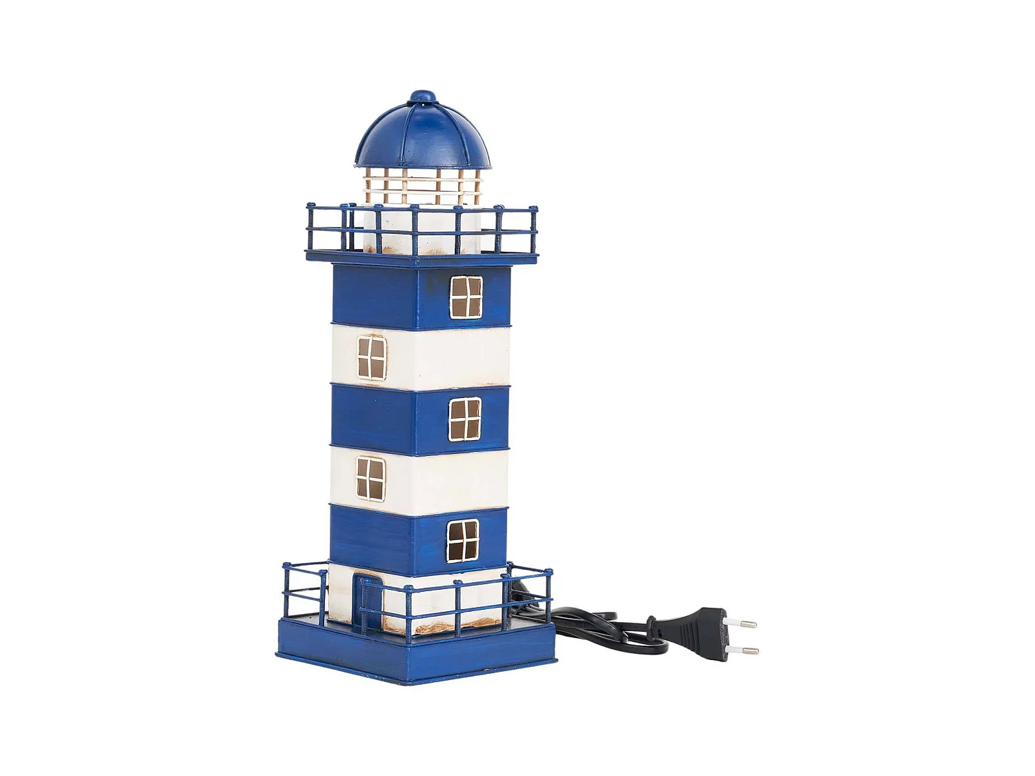 Phare en métal à led 32 cm Modèle 2