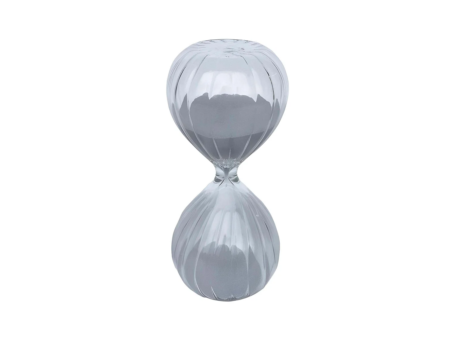 Sablier en verre strié 15 min