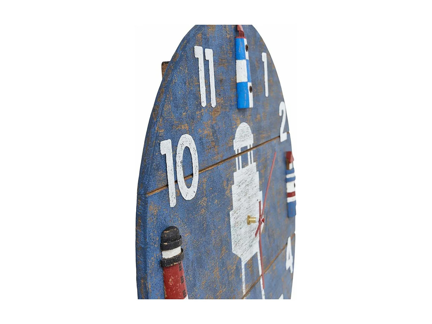 Horloge en bois Phare 50 cm