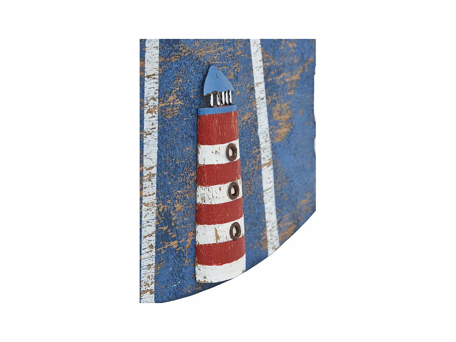 Horloge en bois Phare 50 cm