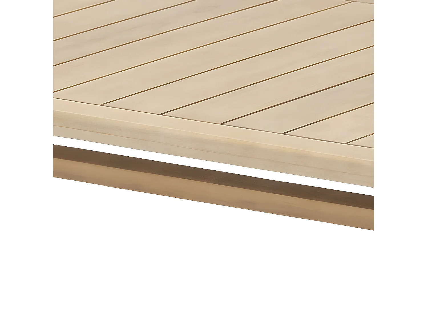 Table basse extérieure bois d'acacia Papouasie Hespéride