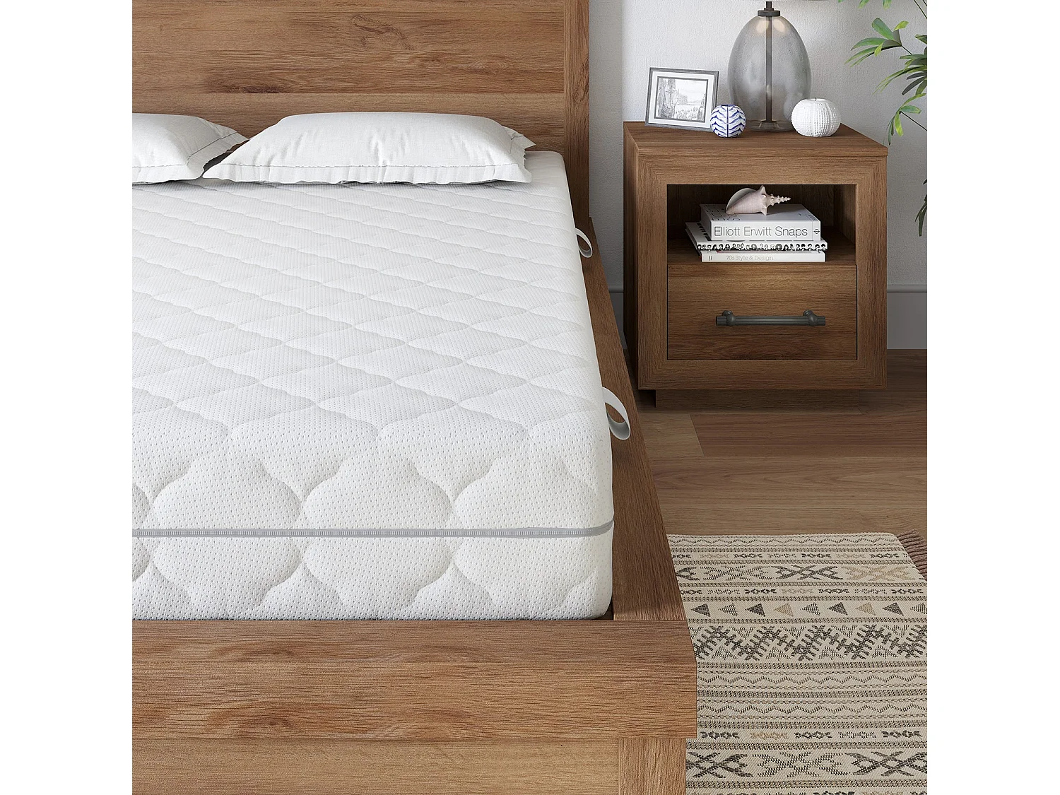 Matras 180x200met een kern van pocketveren in H3 en H4.