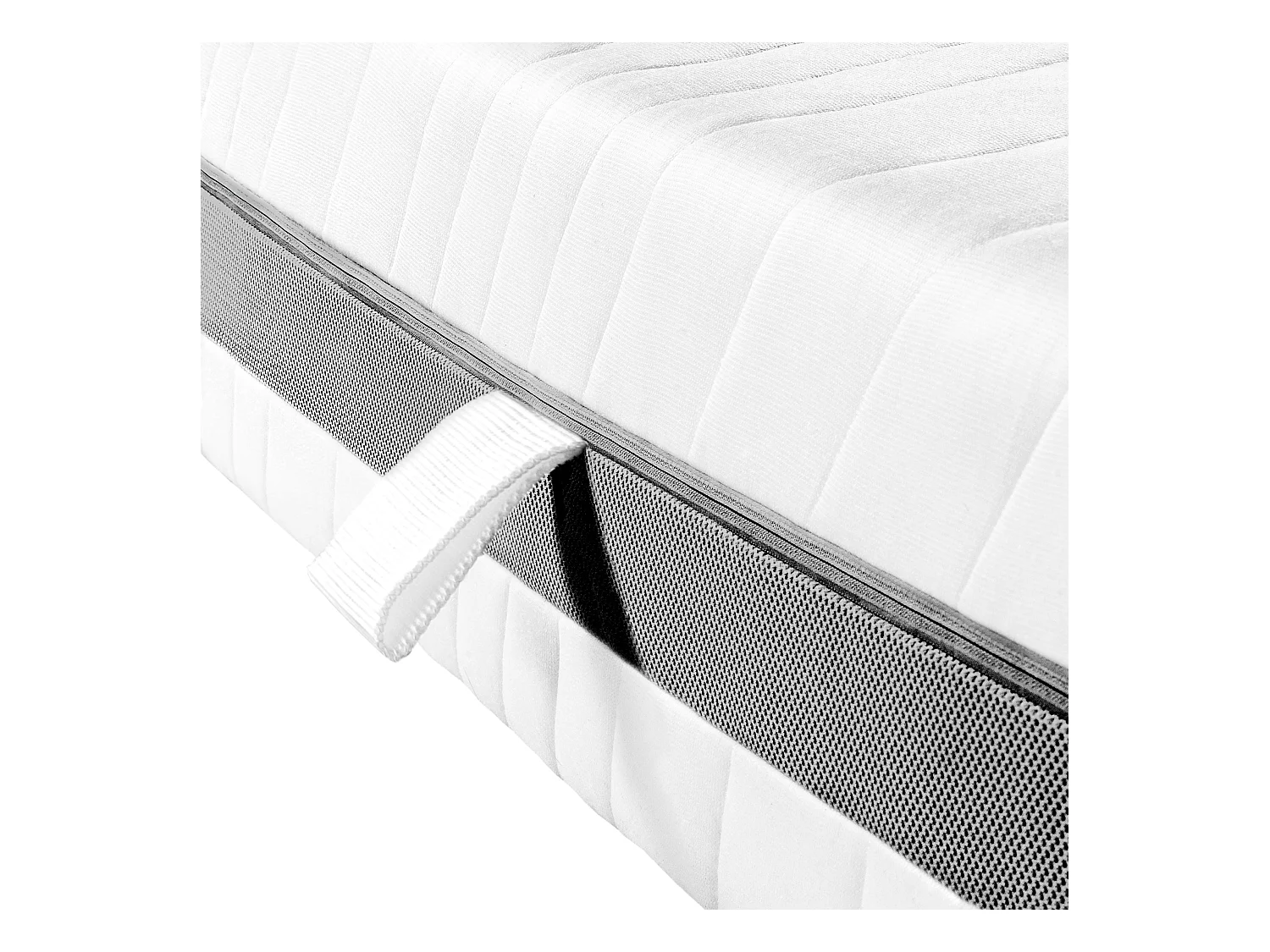 Matras 140x200 cm met pocketveren, stevigheid H3 en H4 van Mister Sandman.