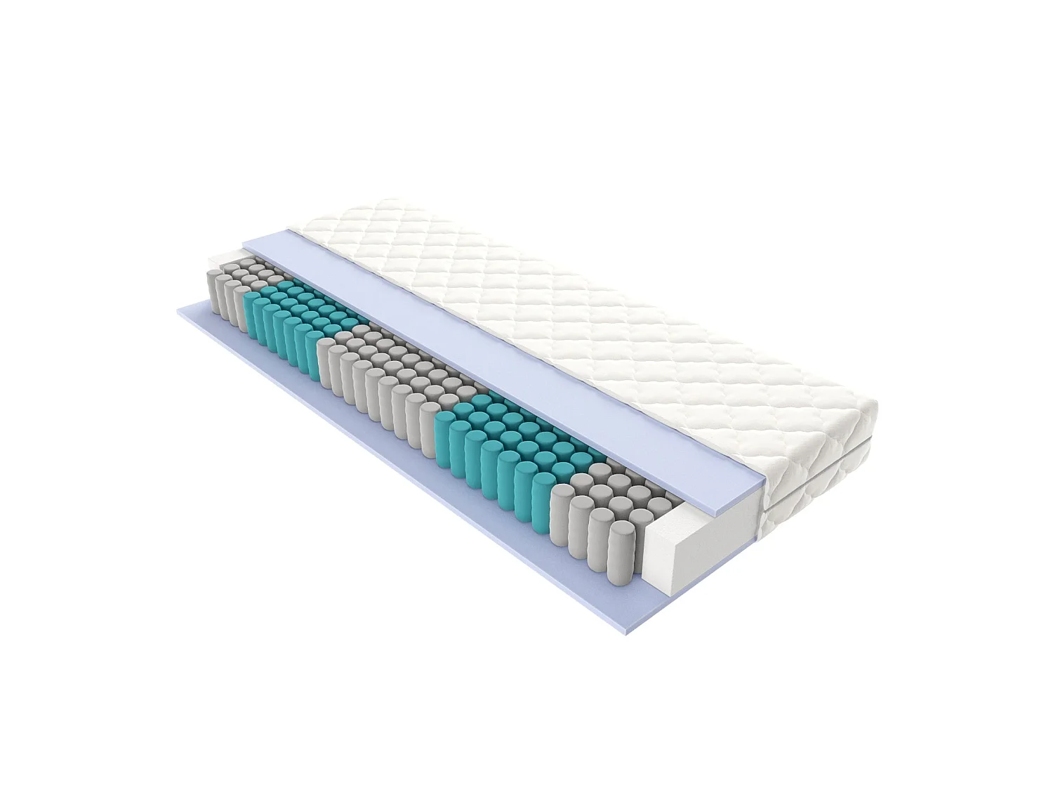 Matras met veren 180x200 cm, Stevigheid H3 Mister Sandman