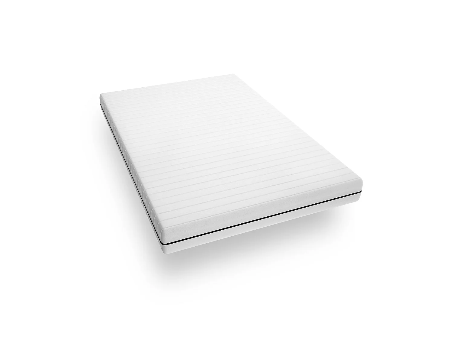 Matelas 200 x 200 cm en mousse - soutien ferme épaisseur 10 cm