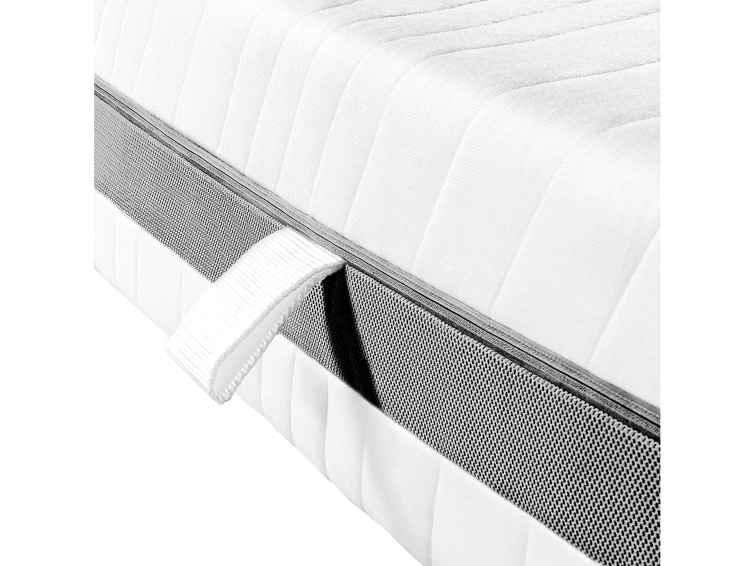 Matras 120x200 cm met pocketveren, stevigheid H3 en H4 van Mister Sandman.