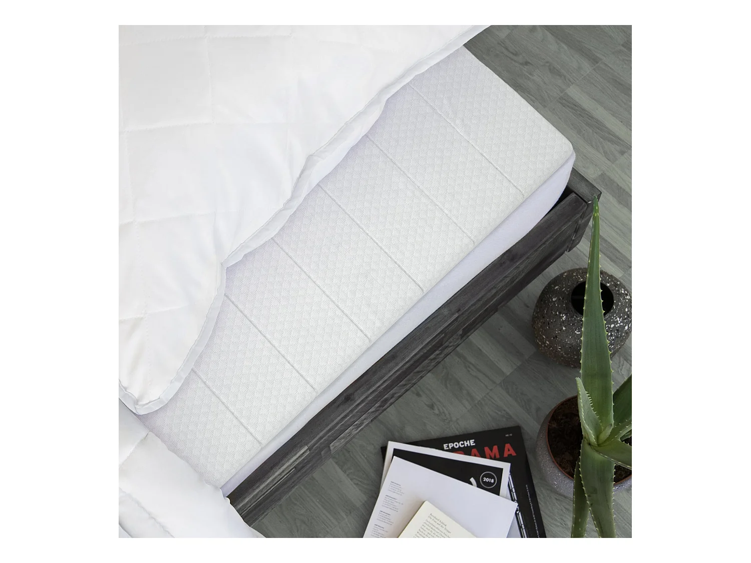 Surmatelas 80x190 soutien ferme - Surmatelas housse lavable hygiénique