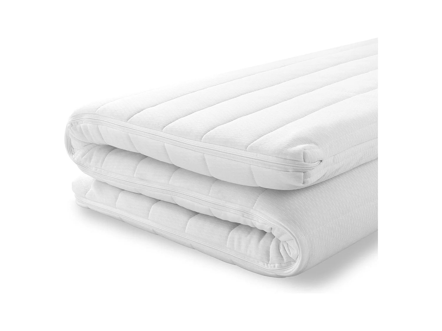 Topper 60x120 stevige ondersteuning - Topper met wasbare hygiënische hoes