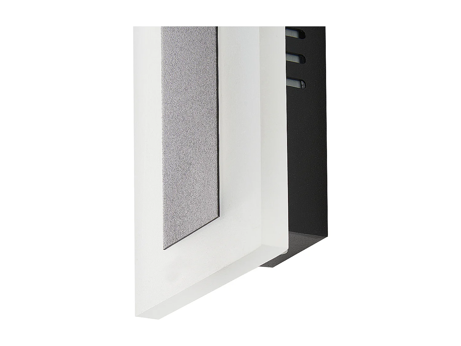 Lampe murale LED pour l'extérieur SAVANE Avec détecteur de mouvement Noir