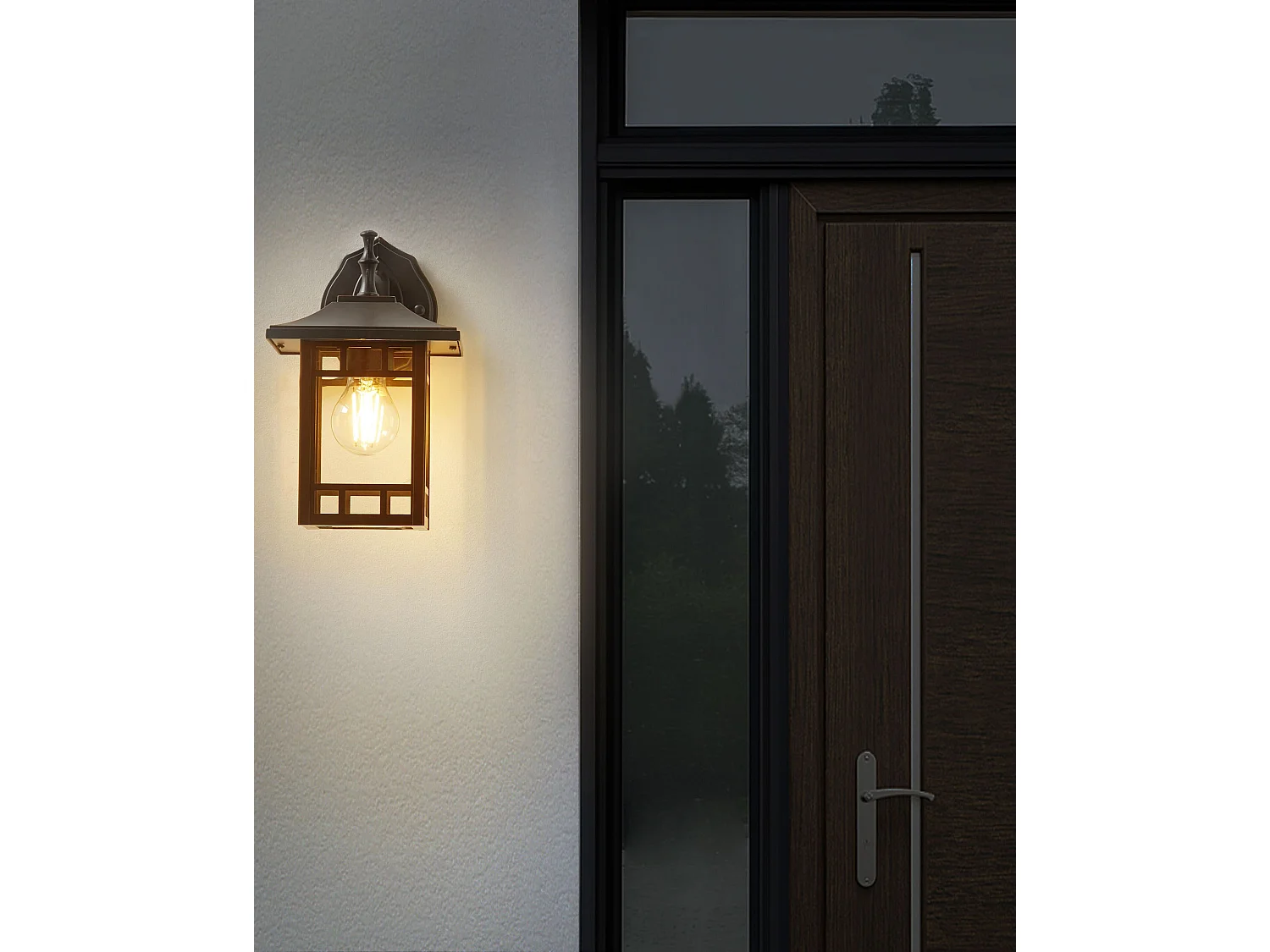 Lampe murale pour l'extérieur HERIOT Noir