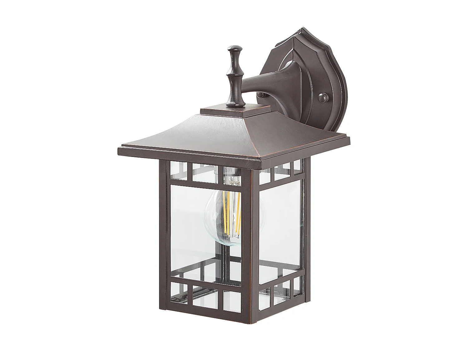 Lampe murale pour l'extérieur HERIOT Noir