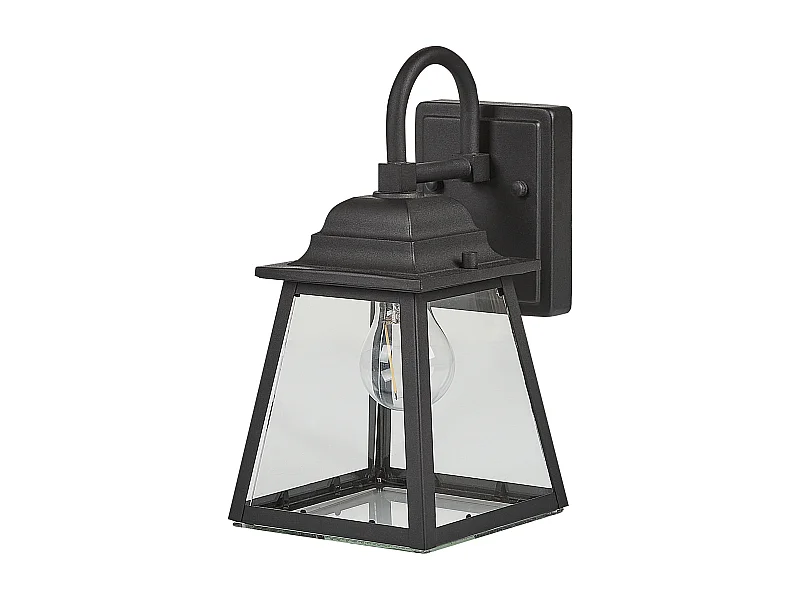 Aussenwandleuchte GARRY Schwarz