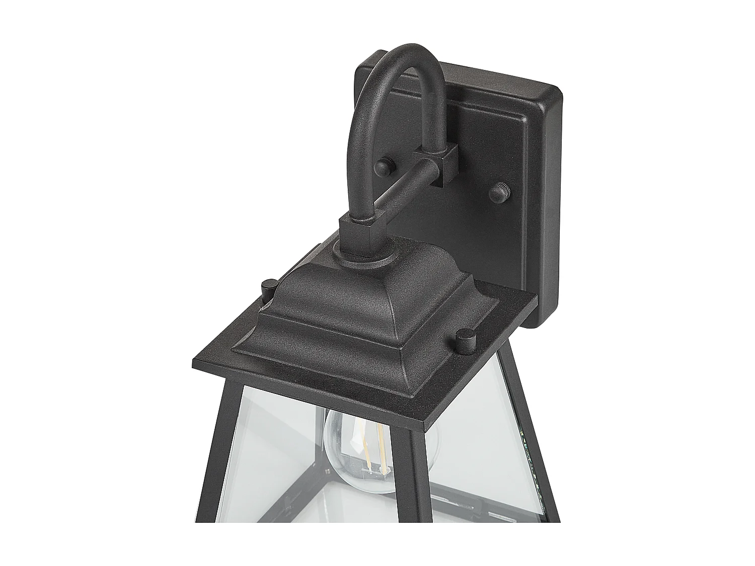 Aussenwandleuchte GARRY Schwarz