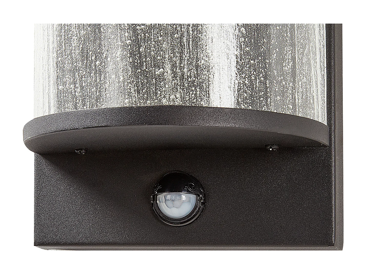 Lampe murale LED pour l'extérieur PHEPPIE Avec détecteur de mouvement Noir