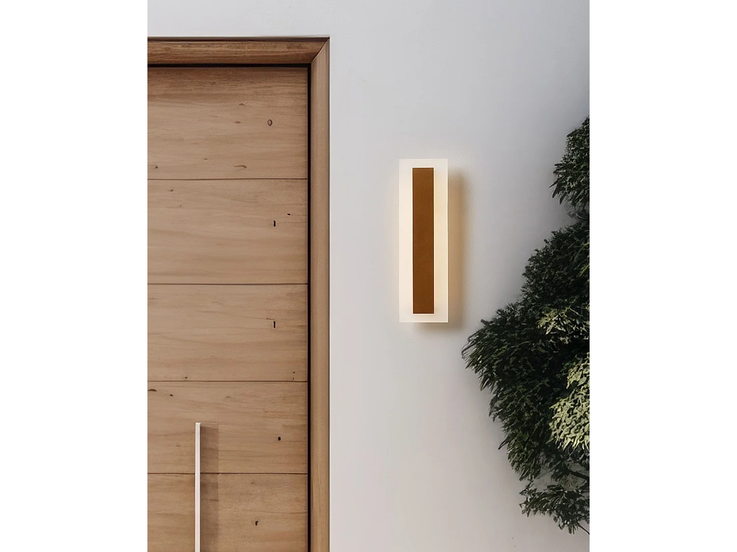 Lampe murale LED pour l'extérieur ROSALIE Doré