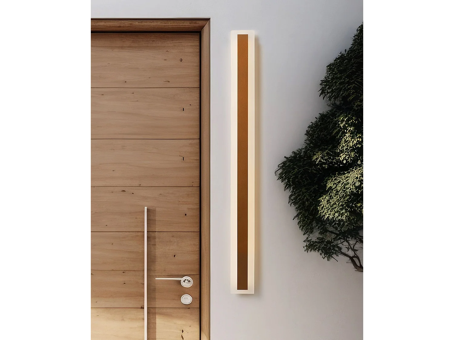 Lampe murale LED pour l'extérieur ROSALIE Doré