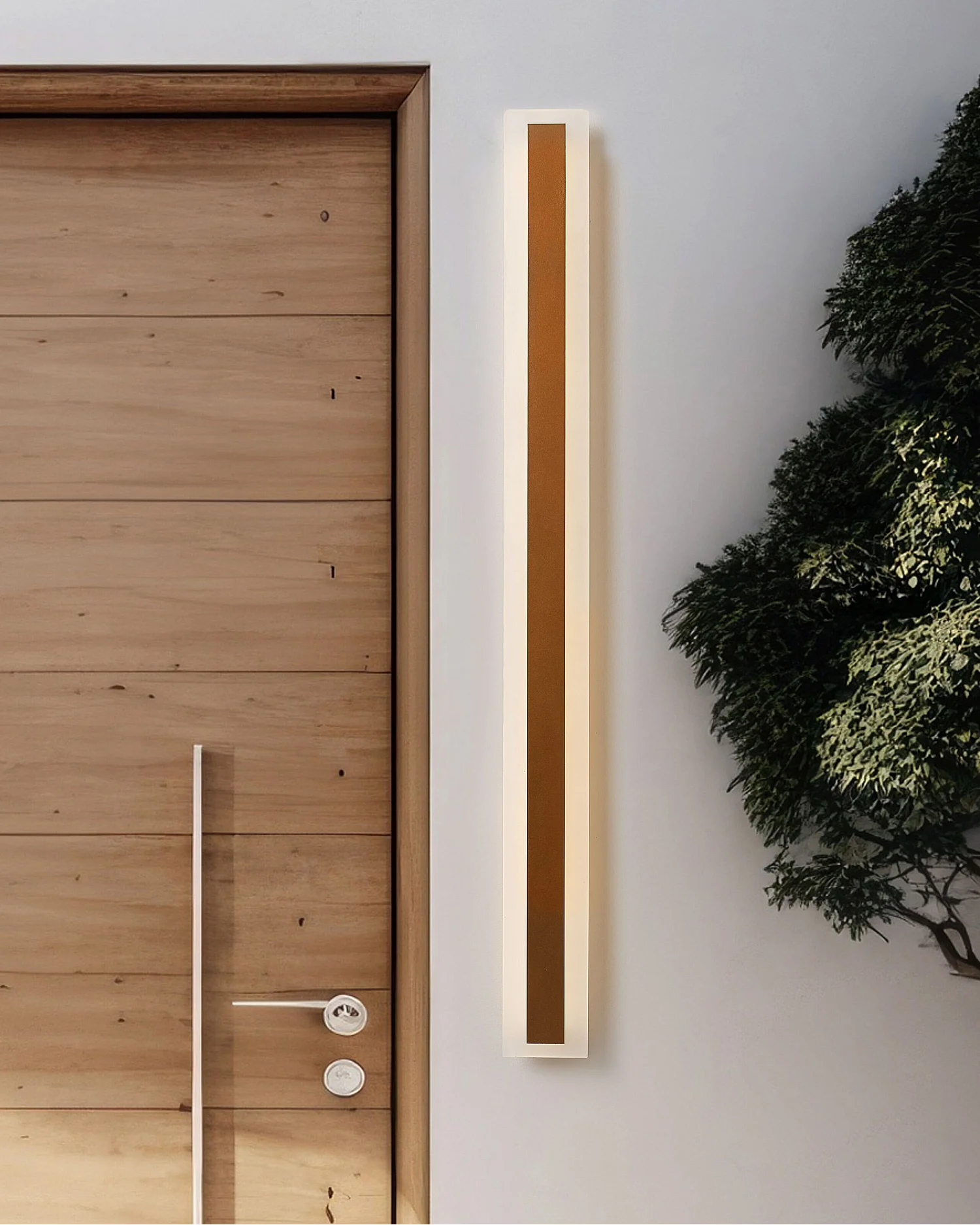 Outdoor LED wandlamp ROSALIE Goud