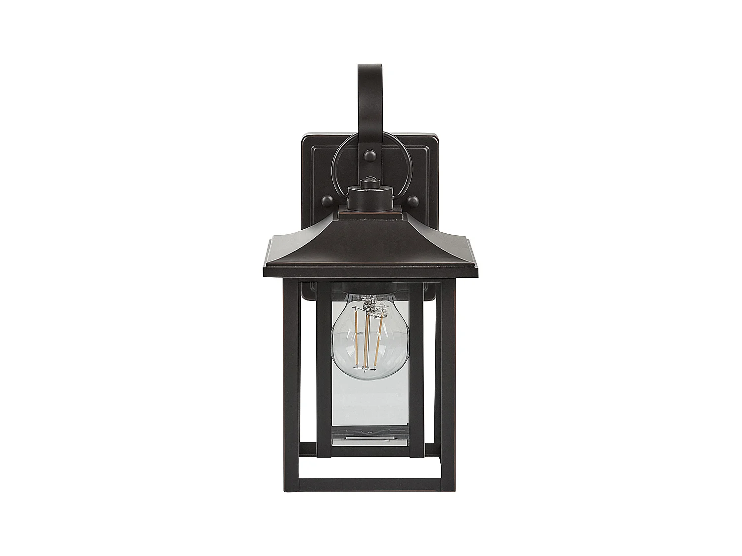 Outdoor wandlamp ALMOND Zwart