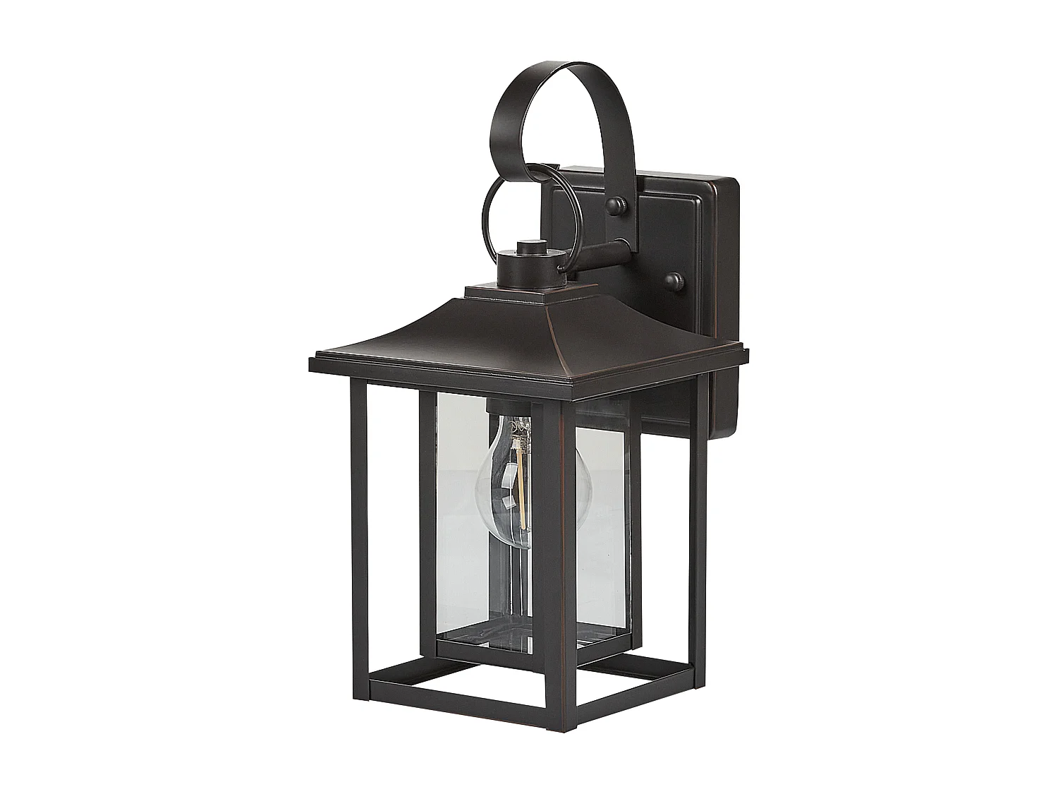 Lampe murale pour l'extérieur ALMOND Noir