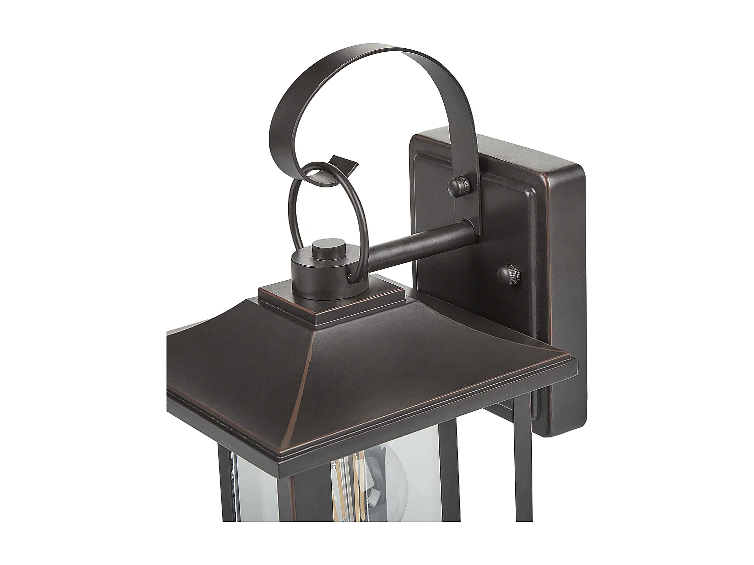 Aussenwandleuchte ALMOND Schwarz