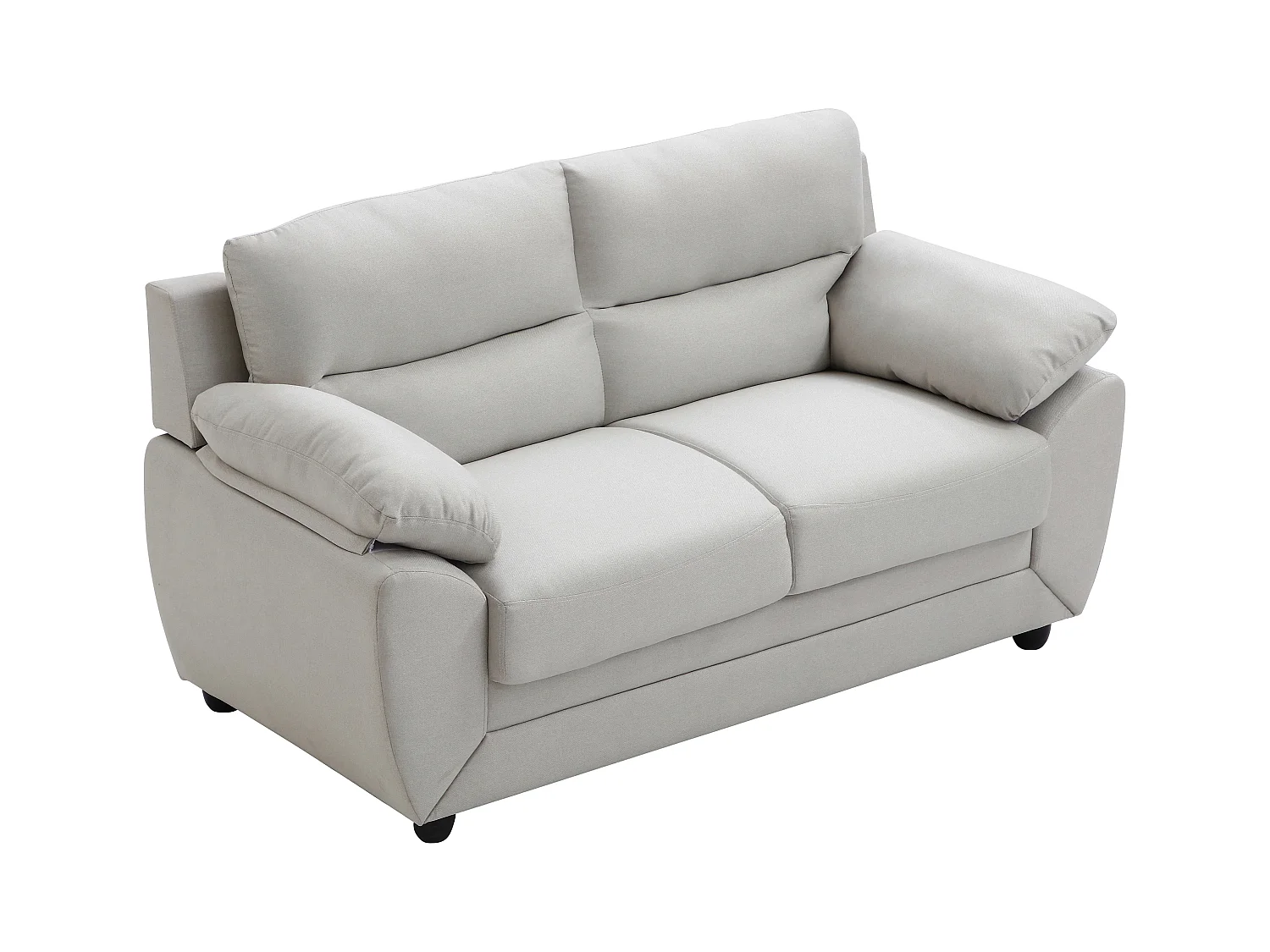 Kanapa 3-osobowa i 2-osobowa z beżową tapicerką - MANOA