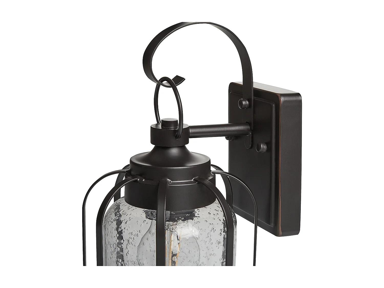 Aussenwandleuchte WOOLER Schwarz