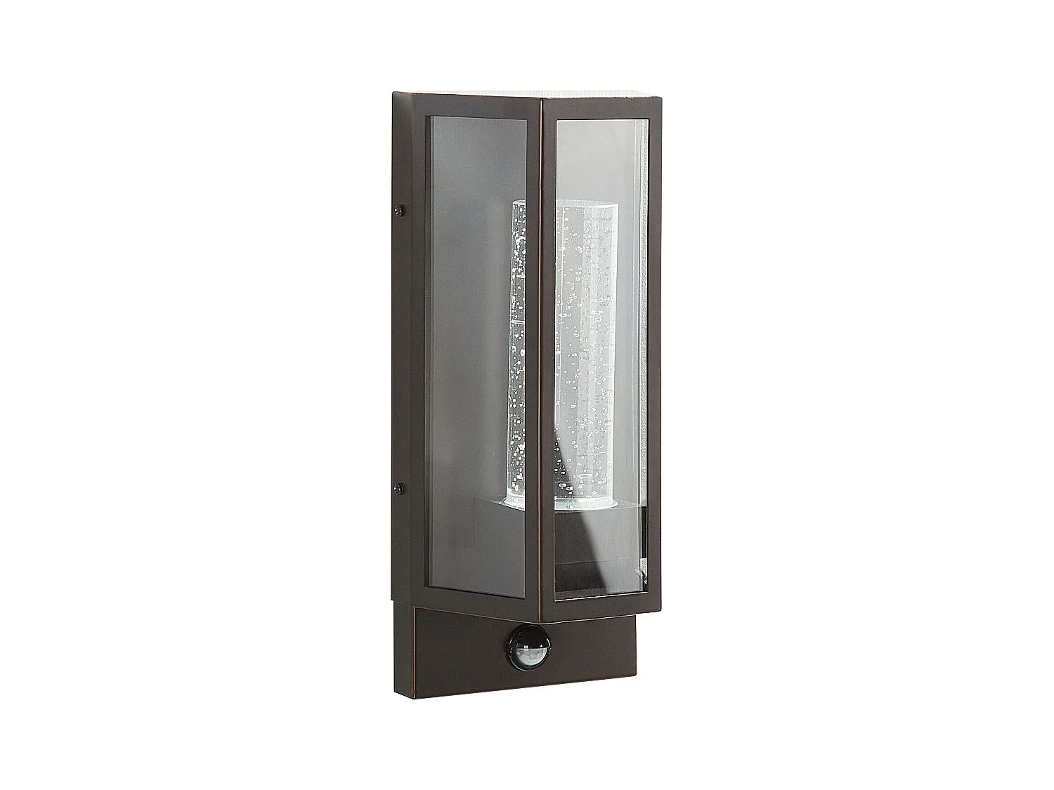 Applique a LED per esterni FRUID con sensore di movimento Marrone