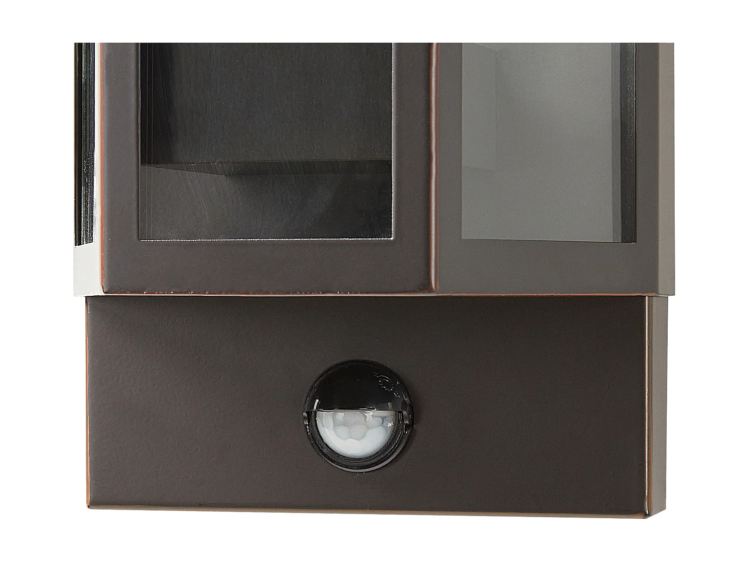 Applique a LED per esterni FRUID con sensore di movimento Marrone