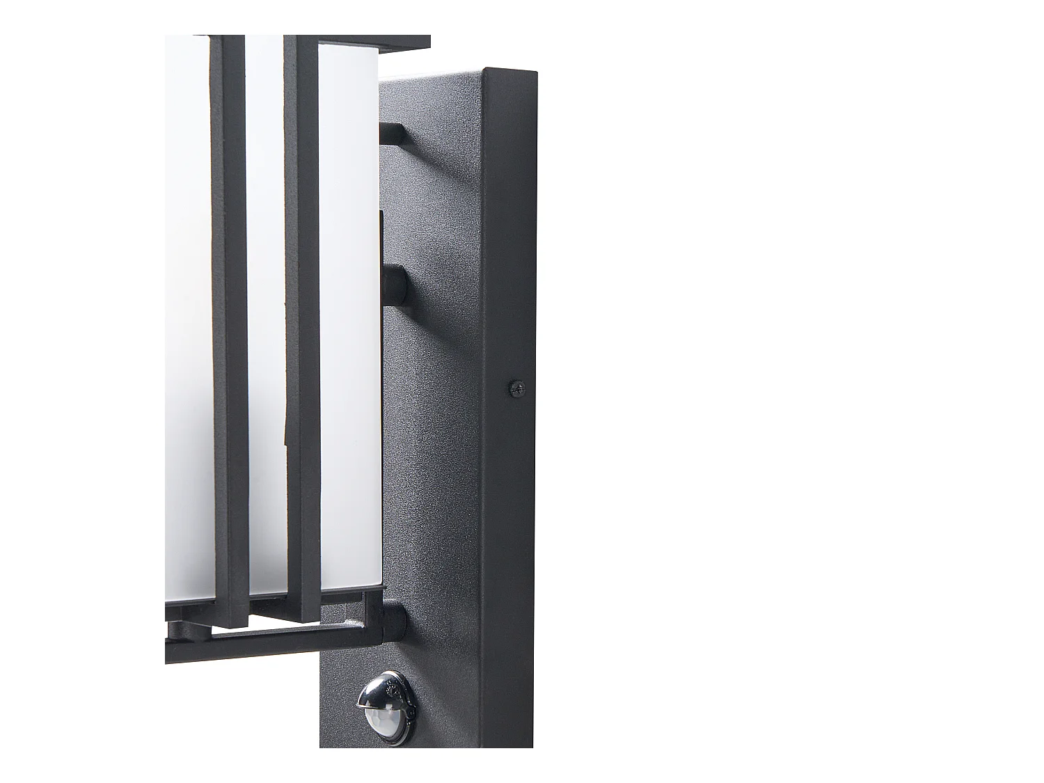 Lampe murale pour l'extérieur COWIE 28 cm Avec détecteur de mouvement Noir