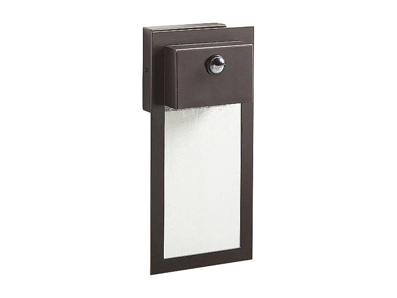 Lampe murale LED pour l'extérieur ELLIOT Avec détecteur de mouvement Noir