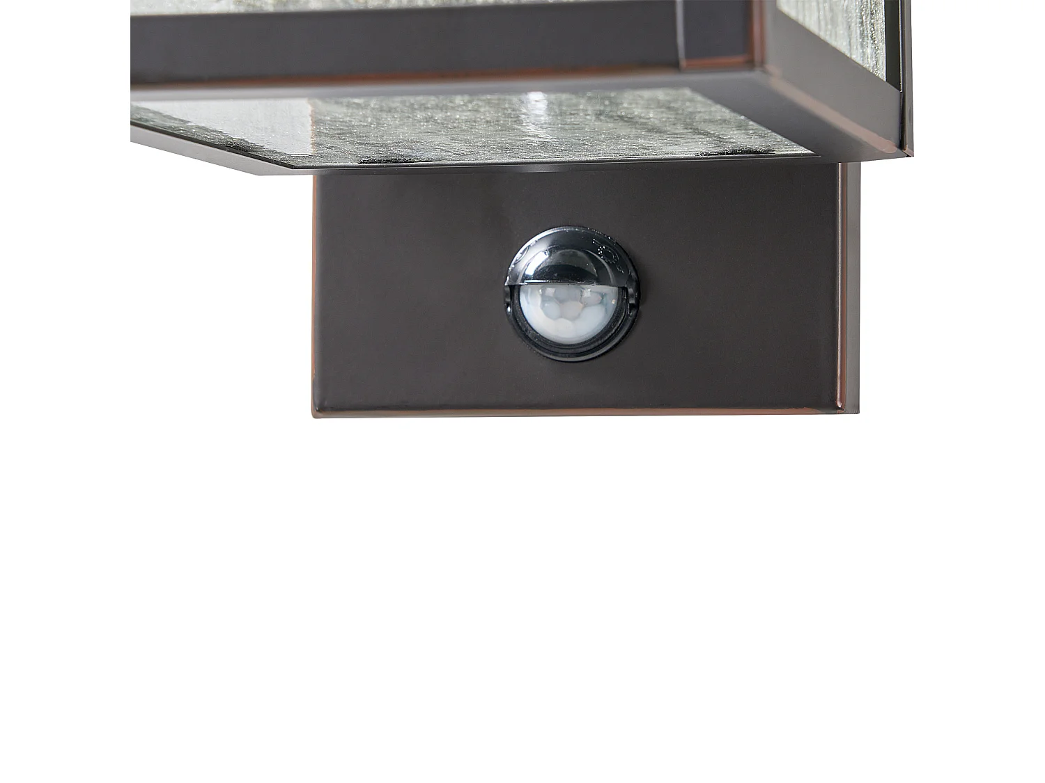 Lampa ścienna ogrodowa GALA Z czujnikiem ruchu Czarny