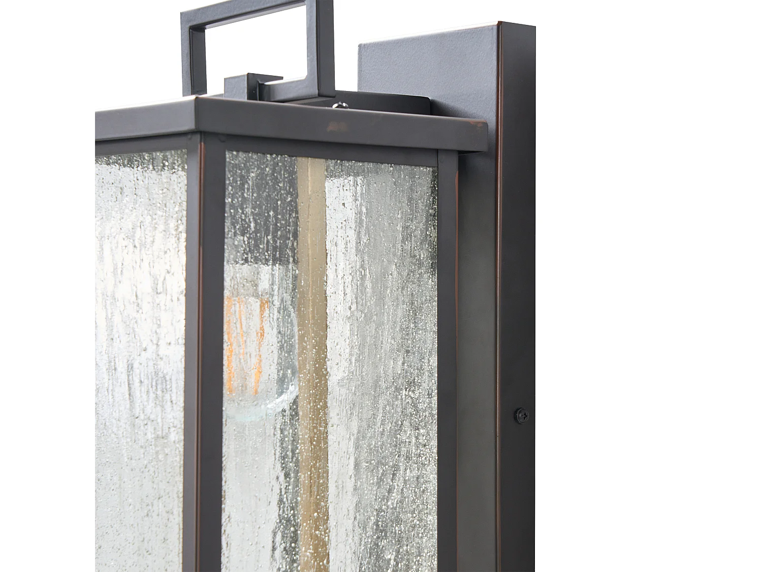 Lampe murale pour l'extérieur GALA Avec détecteur de mouvement Noir