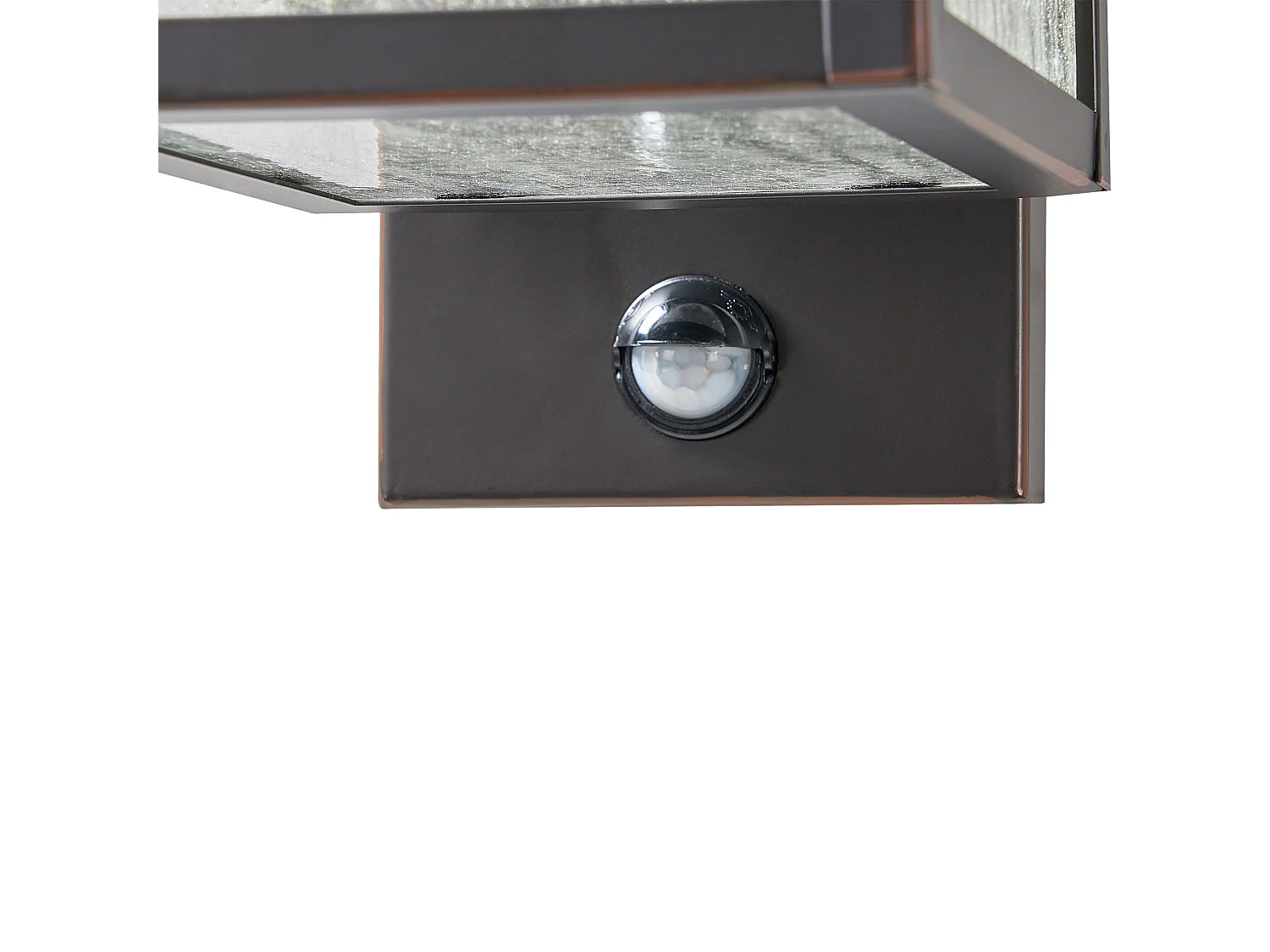 Lampe murale pour l'extérieur GALA Avec détecteur de mouvement Noir