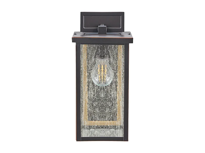 Lampe murale pour l'extérieur GALA Avec détecteur de mouvement Noir