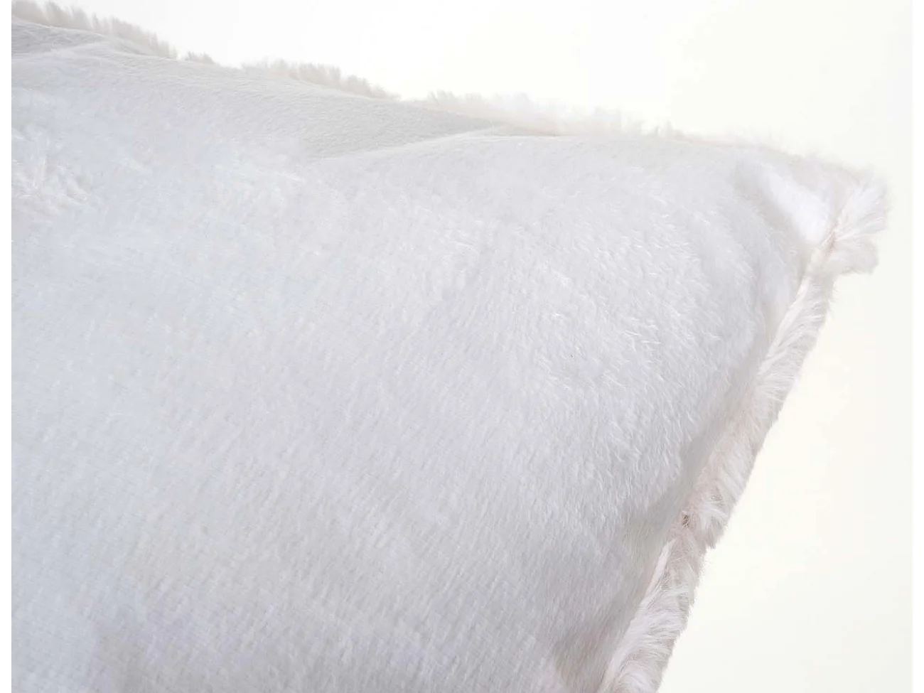 Couverture + coussin décoratif Neige (2 pièces)
