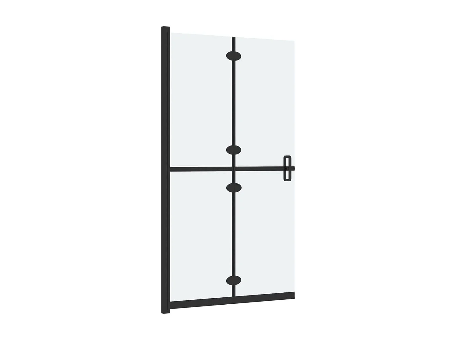 Divisória chuveiro dobrável 90x190 cm vidro fosco ESG PT693570