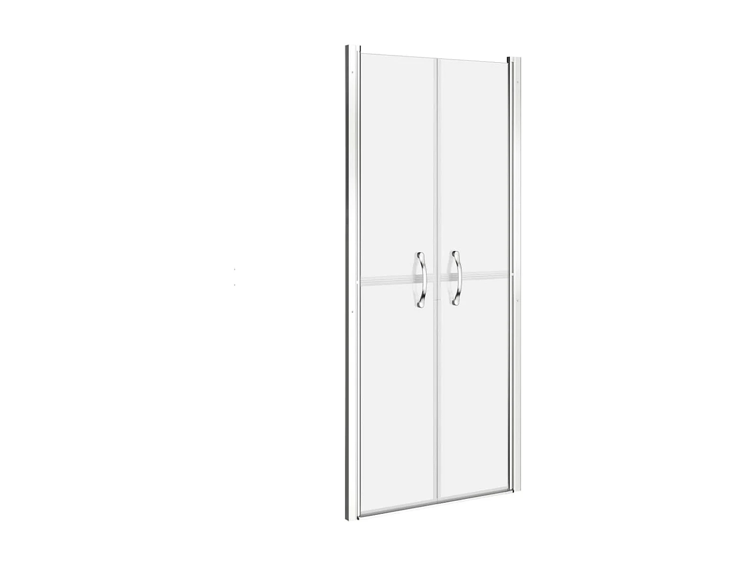 Mampara de ducha ESG esmerilado 101x190 cm ES66467