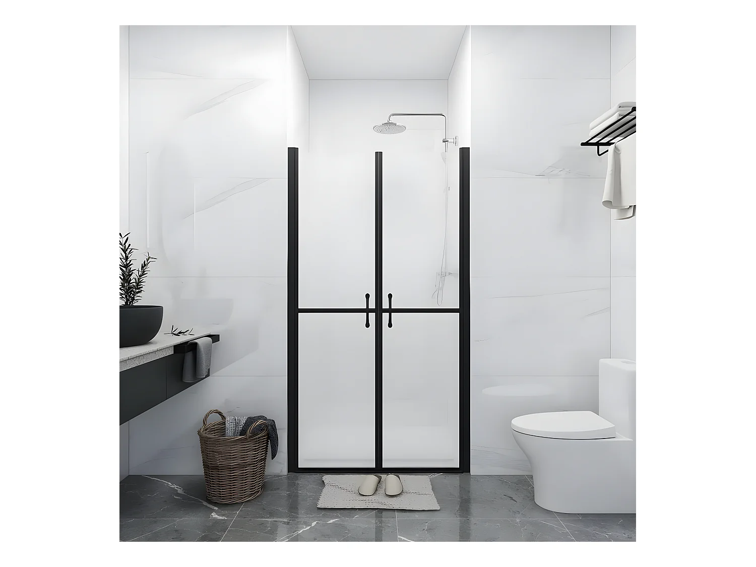 Porta de duche ESG opaco (98-101)x190 cm PT669936